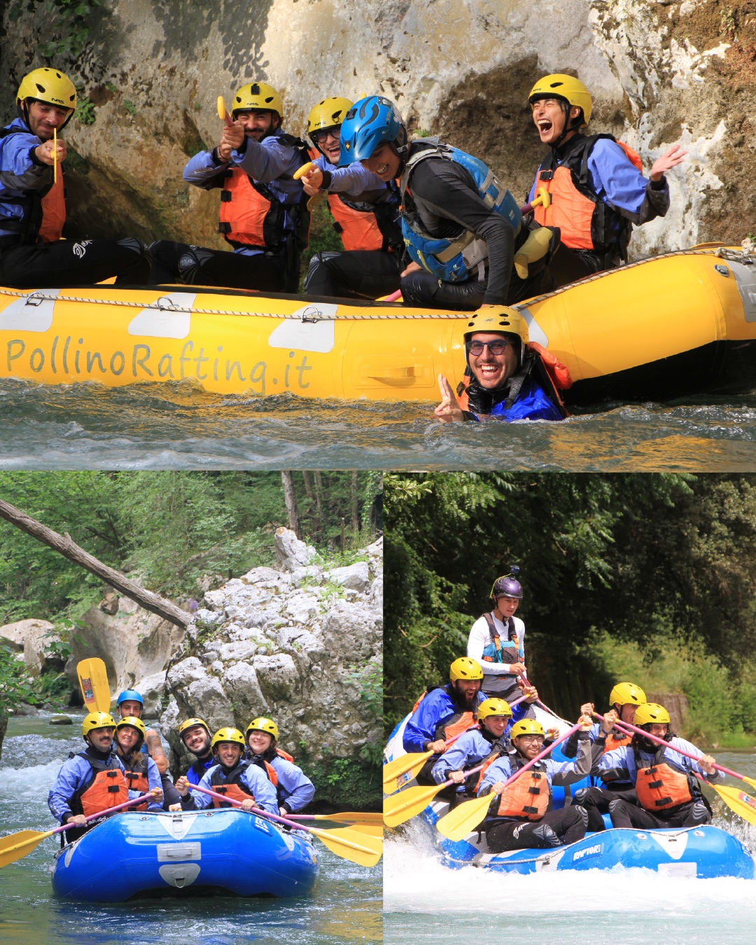 rafting the rapids of the Lao river